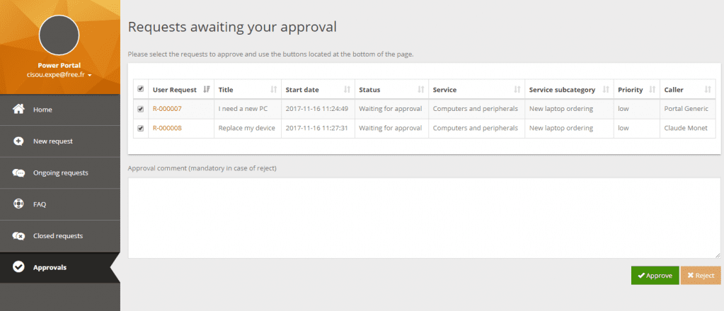 Approval process automation