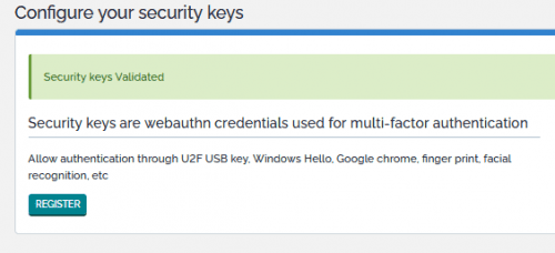 Extended Multi-Factor Authentication