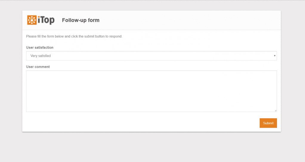 Follow-up forms without authentication