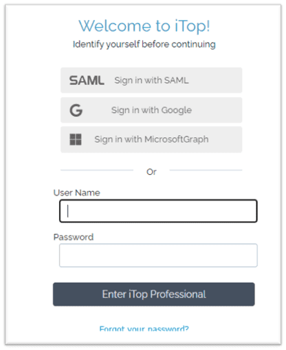 SSO SAML authentication